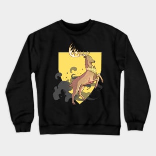 Stag and Shield Crewneck Sweatshirt